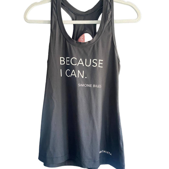 Athleta Active Tank with Simone Biles Quote - Picture 3 of 9